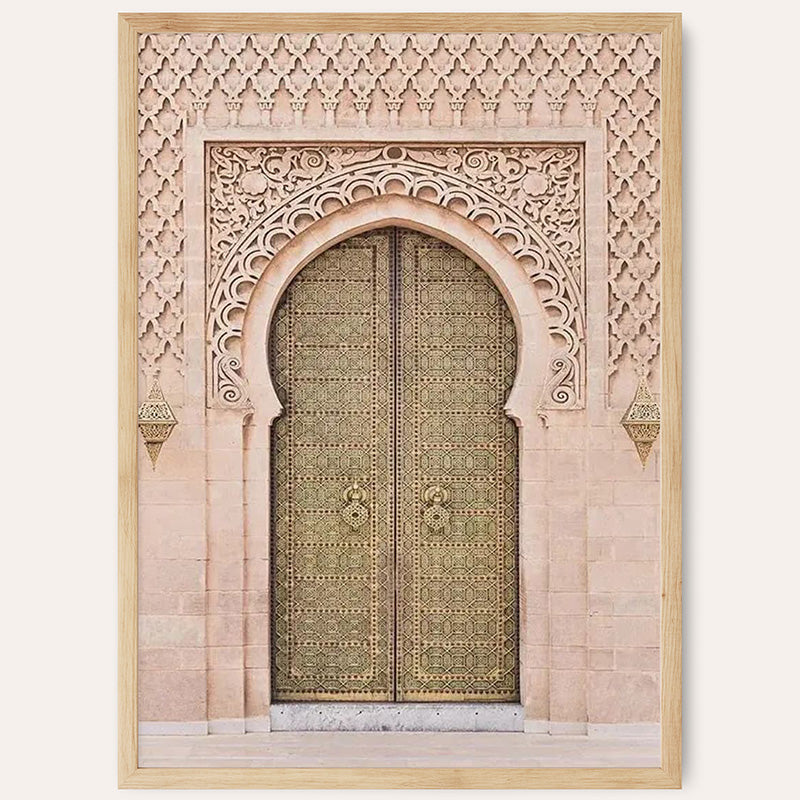 Moroccan Door / Framed Print - Sisi And Seb - Framed Prints Sisi And Seb