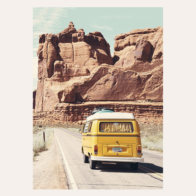 Going On A Roadtrip / Art Print - Sisi And Seb - Art Prints Sisi And Seb