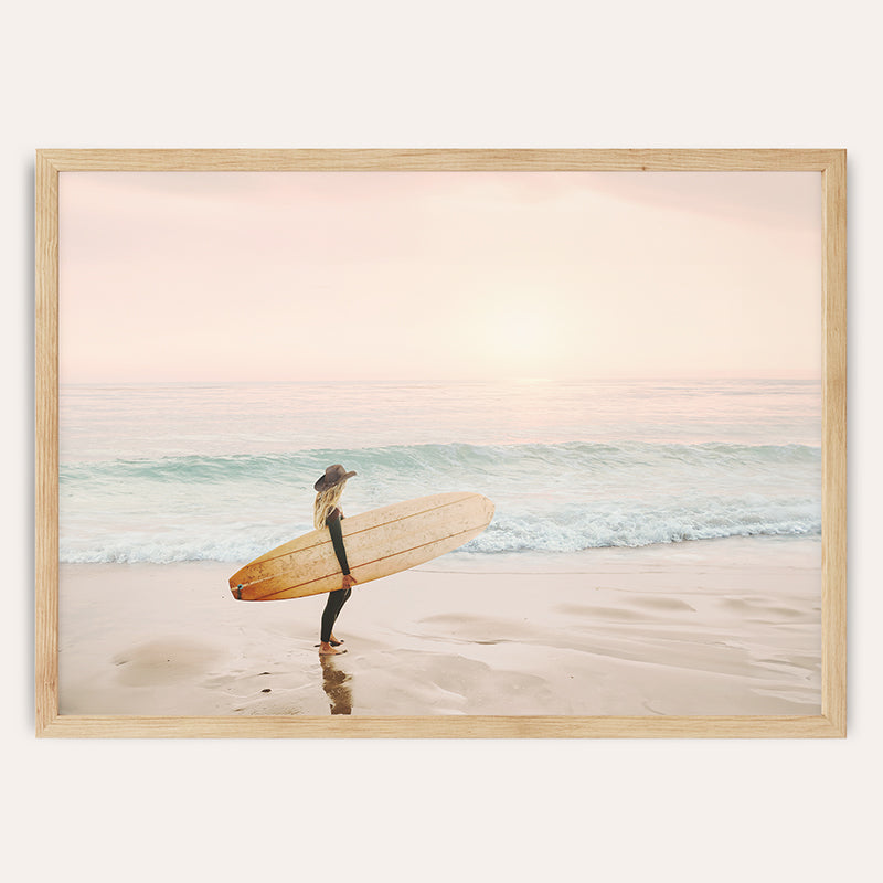 Coastal Cowgirl / Framed Print - Sisi And Seb - Framed Prints Sisi And Seb