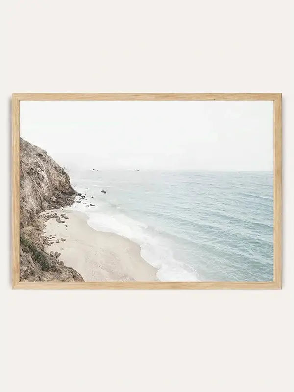 Coast in California II/  FRAMED PRINT