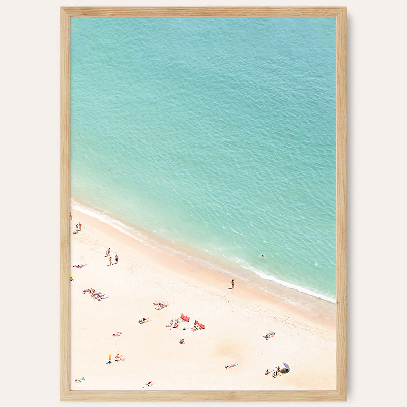 Aerial Beach Set / Framed Prints - Sisi And Seb - Wall Art Sets