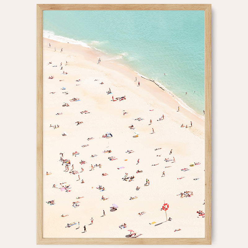 Aerial Beach Set / Framed Prints - Sisi And Seb - Wall Art Sets