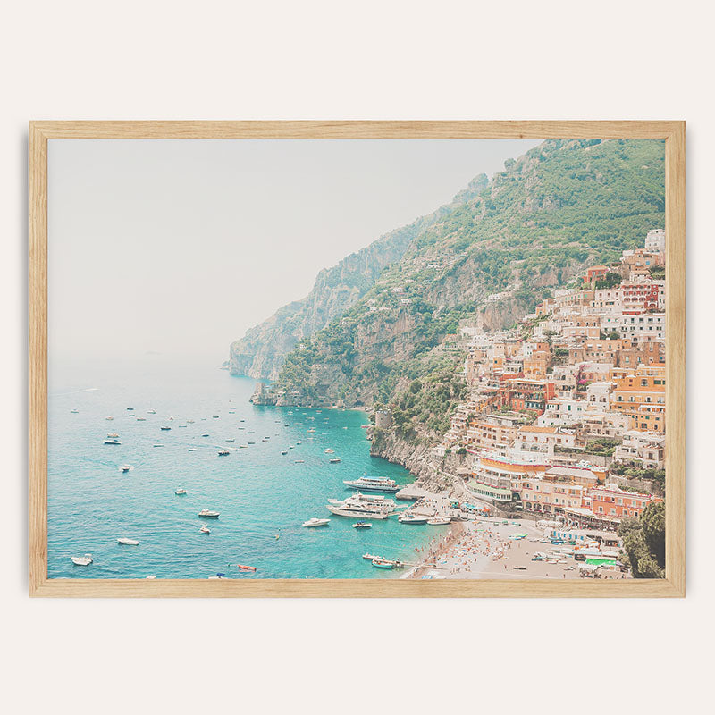 Amalfi Coast / Framed Print - Sisi And Seb - Framed Prints
