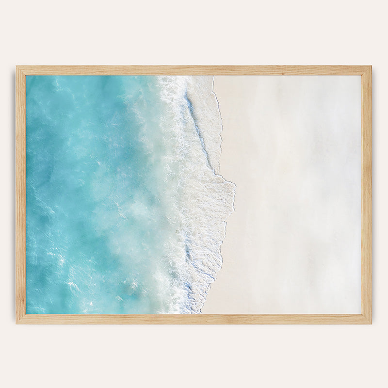 Coastal Aerial Escape / Framed Print - Sisi And Seb - Framed Prints