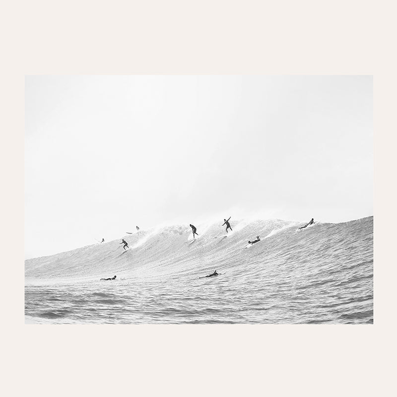 Dance with the Tides BW / Art Print - Sisi And Seb - Art Prints