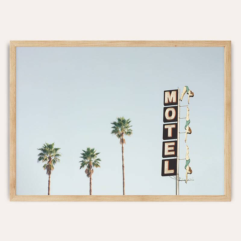 Diving Ladies / Framed Print - Sisi And Seb - Framed Prints