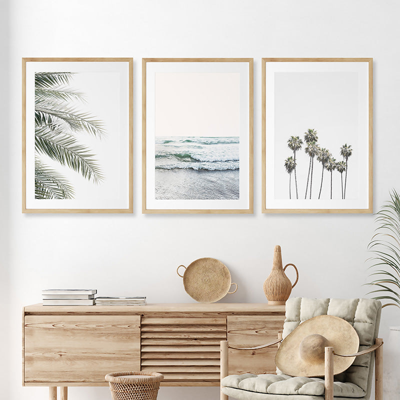 Neutral Beach Set / Art Prints - Sisi And Seb - Wall Art Sets