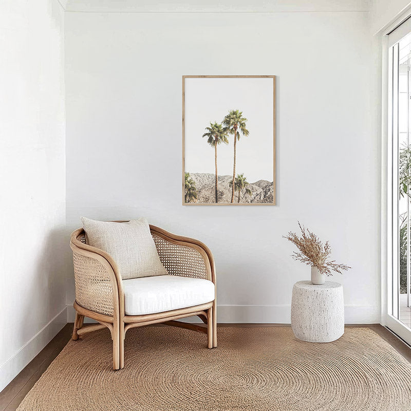 Palm Springs Palms / Framed Print - Sisi And Seb - Framed Prints
