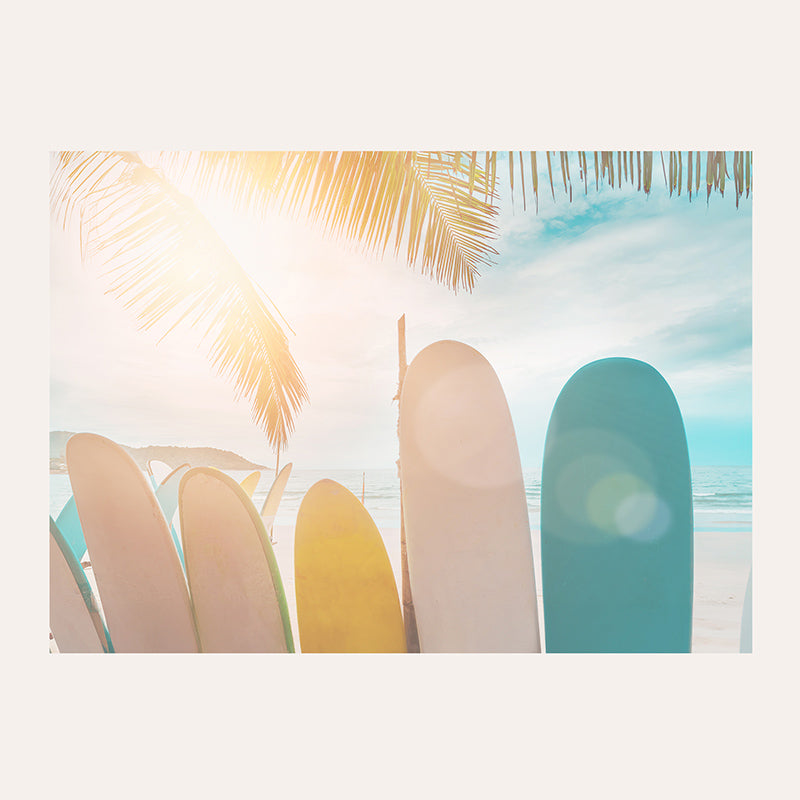 Sunny Surfboards / Art Print - Sisi And Seb - Art Prints