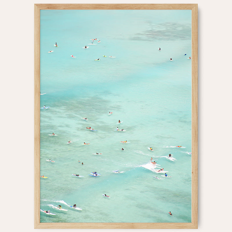 Surfers Joy / Framed Print - Sisi And Seb - Framed Prints