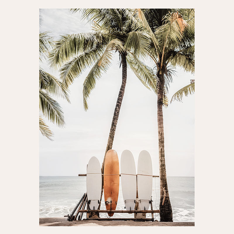Surfing in Hawaii Vertical / Art Print - Sisi And Seb - Art Prints
