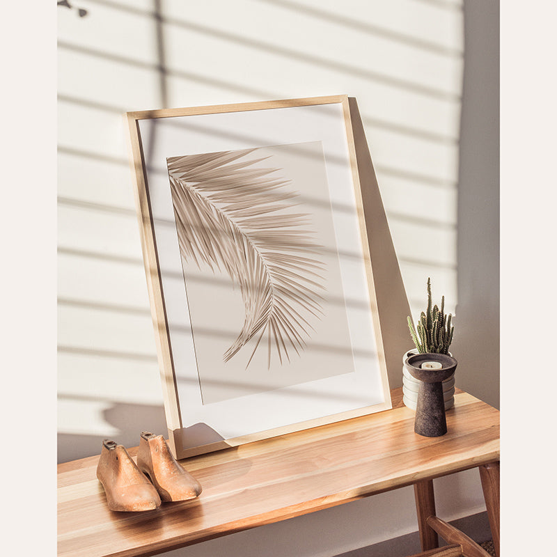 Tan Leaf / Art Print - Sisi And Seb - Art Prints