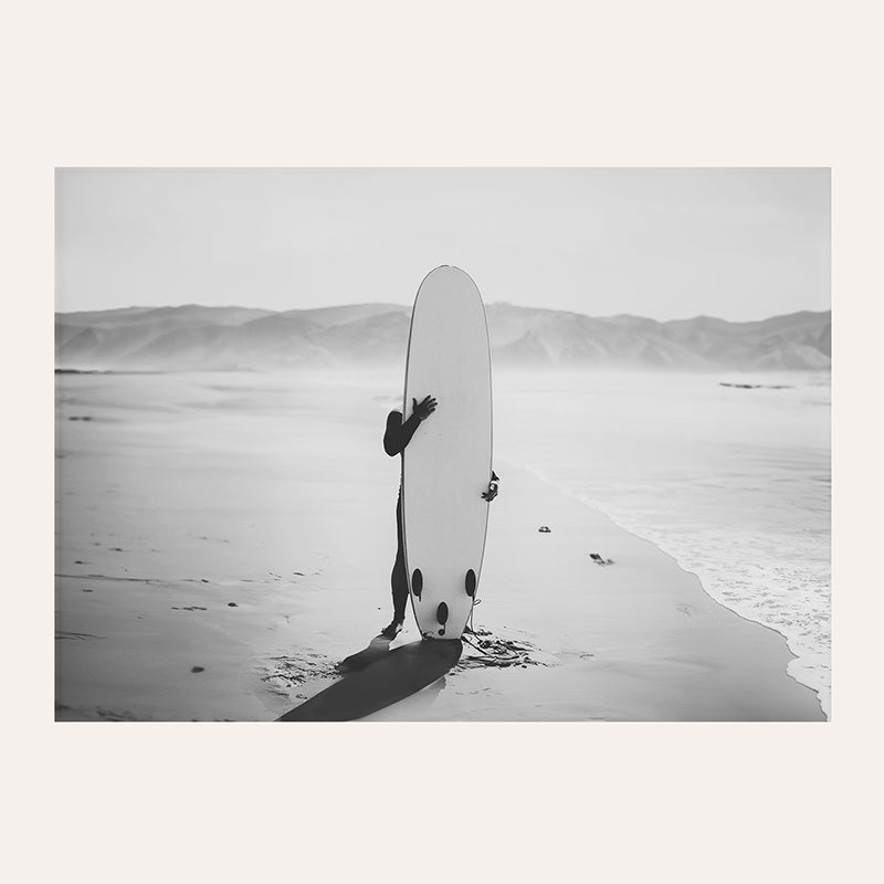 The Waiting Game BW / Art Print - Sisi And Seb - Art Prints