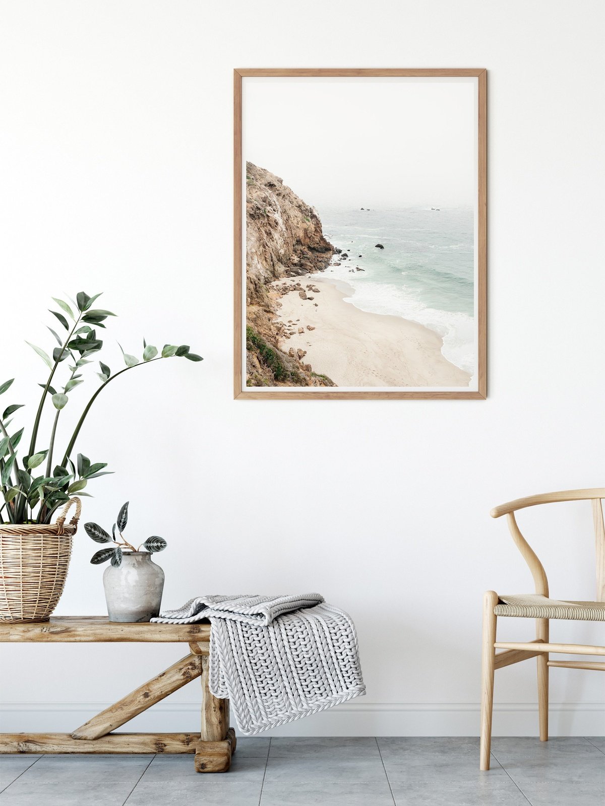 Coast in California Art Print