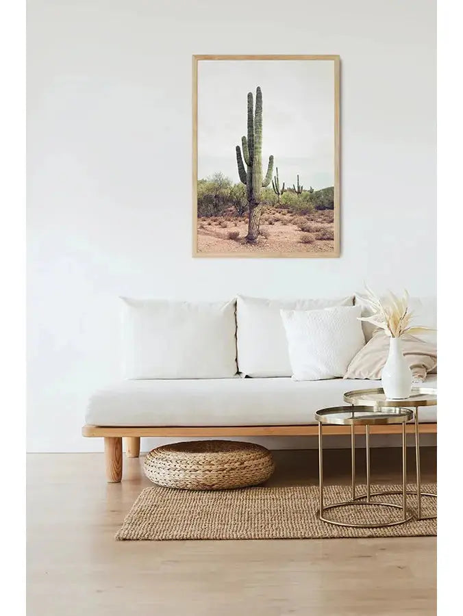 Desert Cactus /  FRAMED PRINT