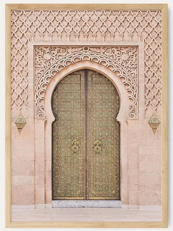 Moroccan Door /  FRAMED PRINT