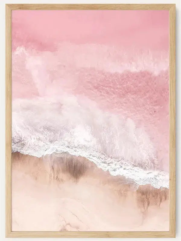 Pink Sea /  FRAMED PRINT