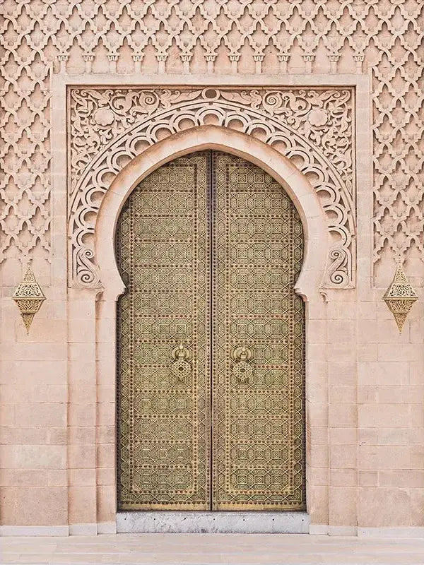 Moroccan Door Art Print