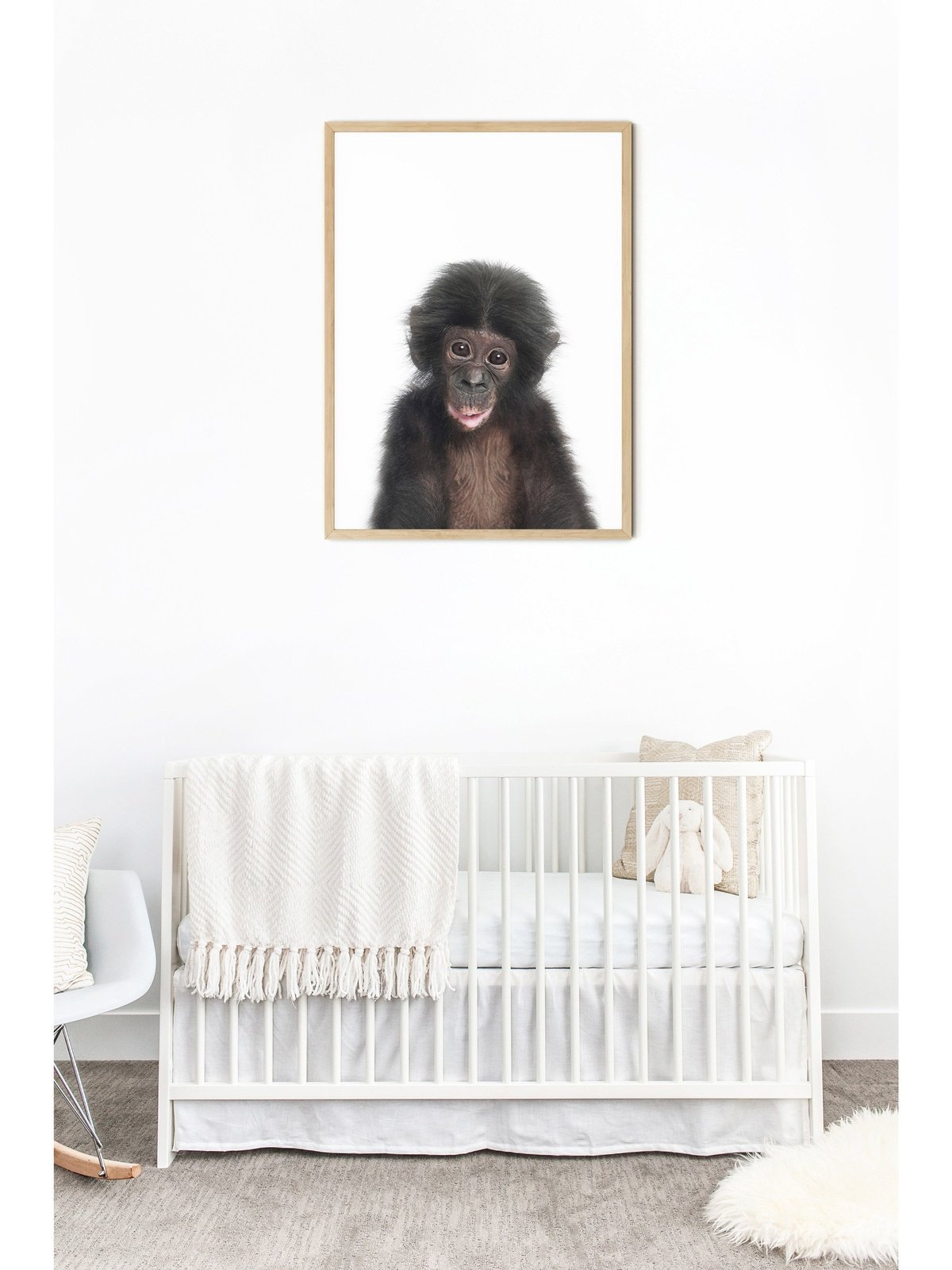 Baby Monkey Art Print