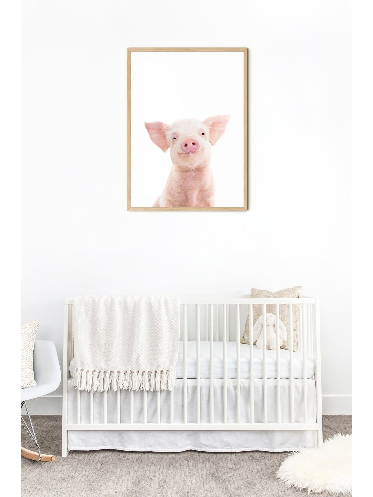 Baby Piglet Art Print