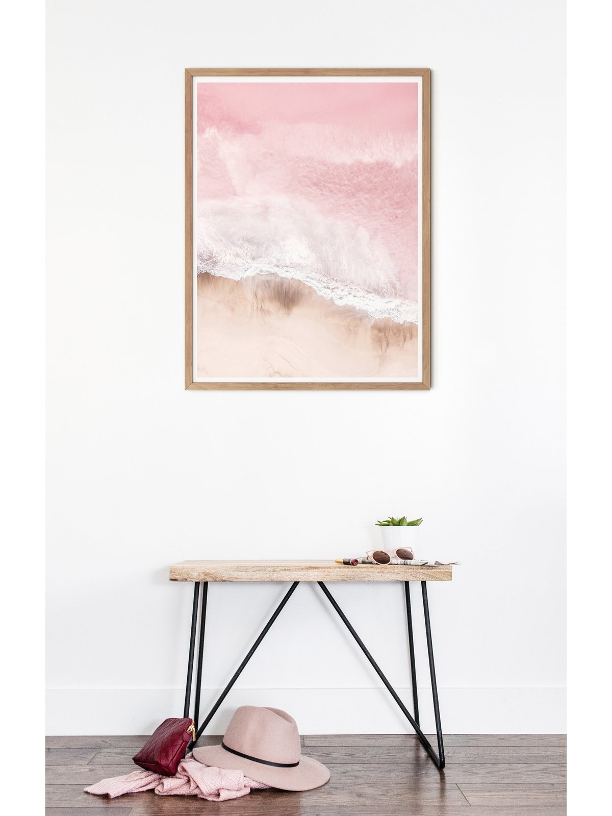 Pink Sea Art Print