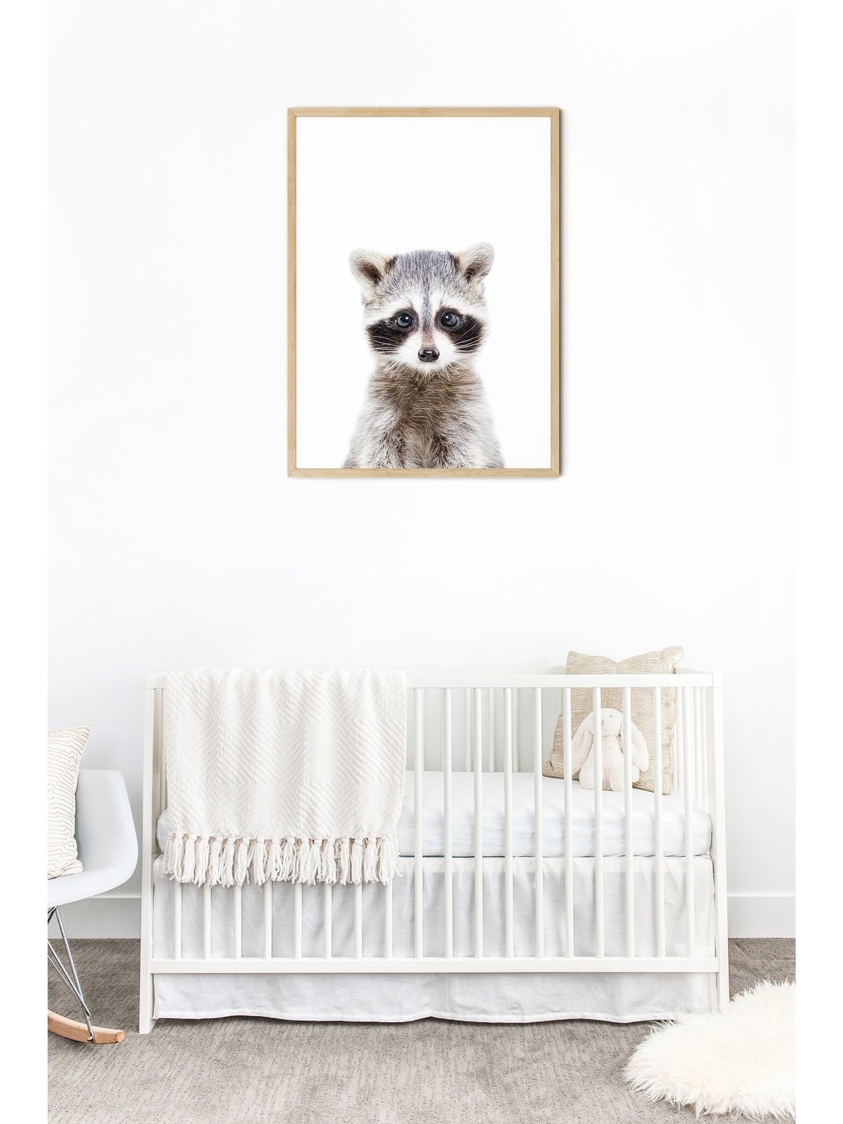 Baby Racoon Art Print